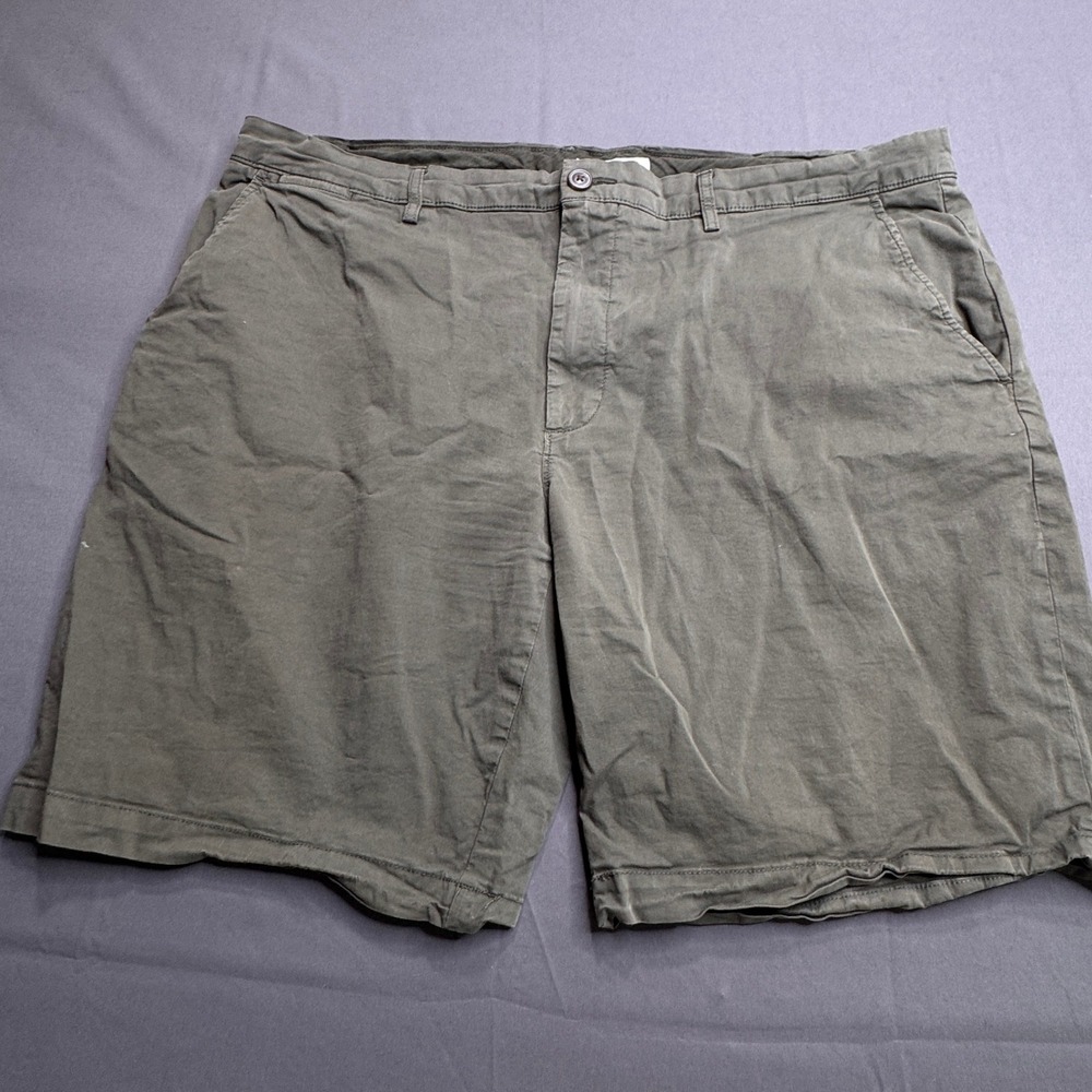 Goodthreads‎ Mens Khaki Chino Shorts Size 42 Flat Front Casual Everyday